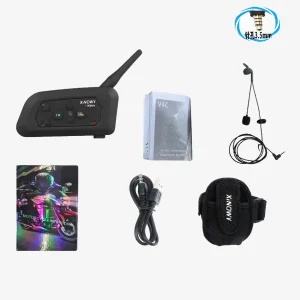 XINOWY One Piece Football Soccer Referee Talking Headset V4C Pro