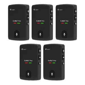 5 Pieces Set GoRef Pro Referee Headsets 6 Users Talking Audio Record