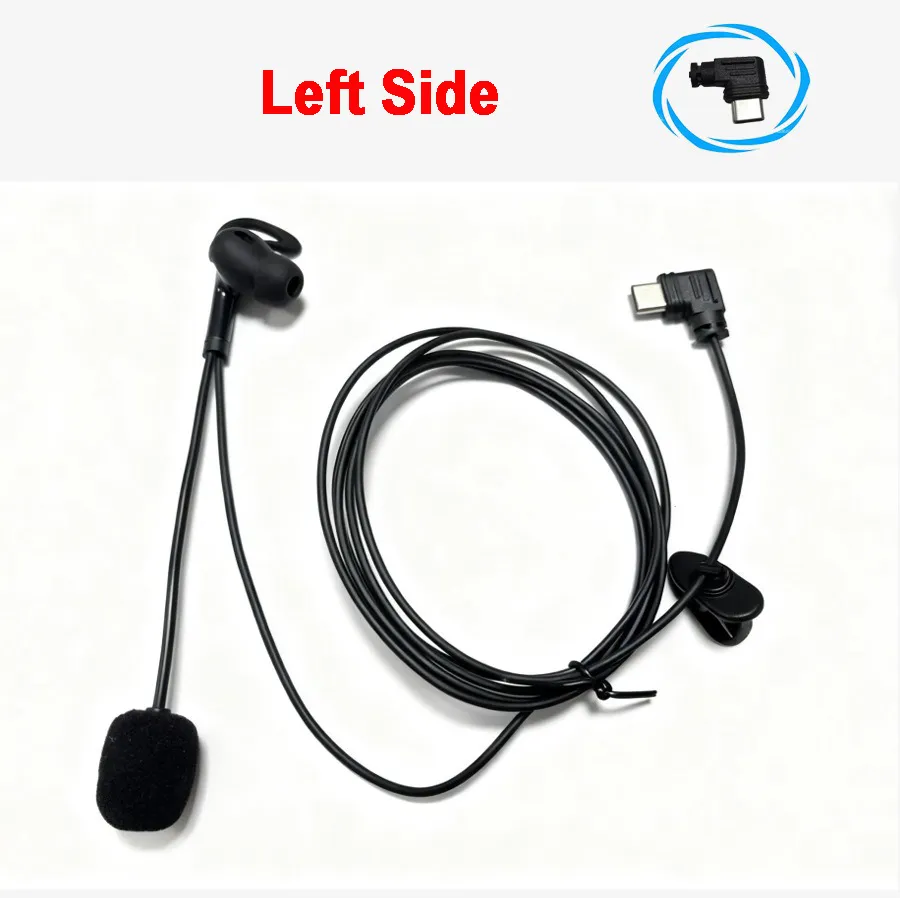 Type-C In-Ear Earpiece Headsets For EJEAS Intercom - Image 2