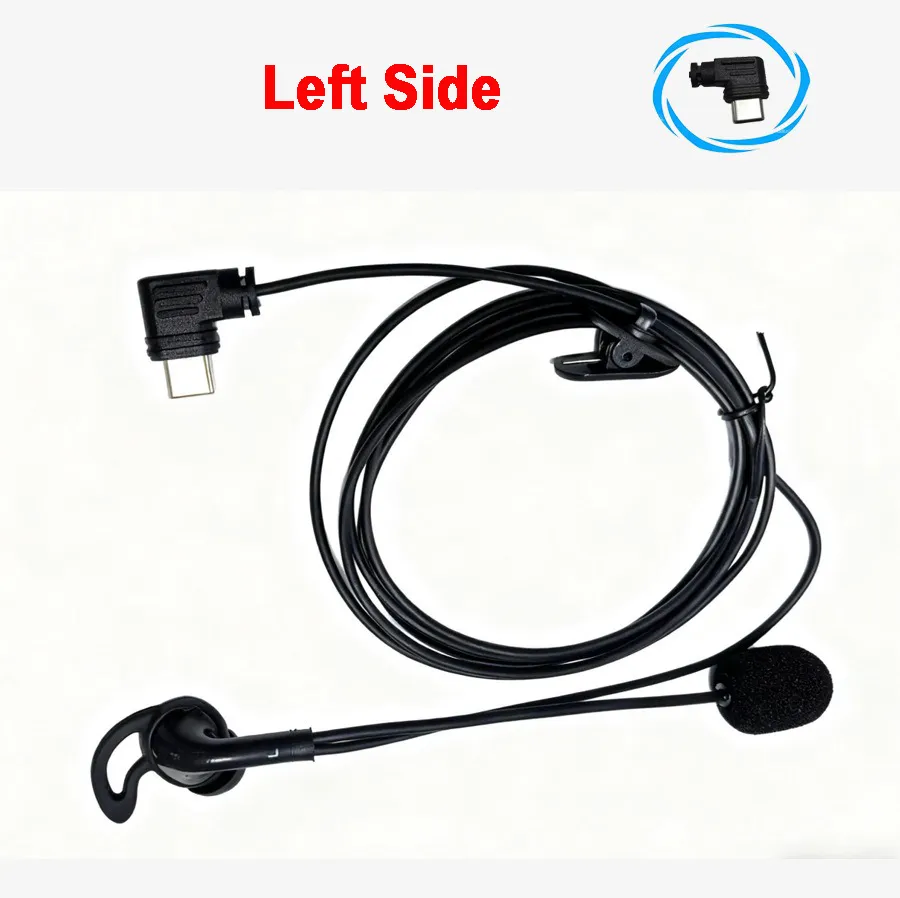 Type-C In-Ear Earpiece Headsets For EJEAS Intercom - Image 3