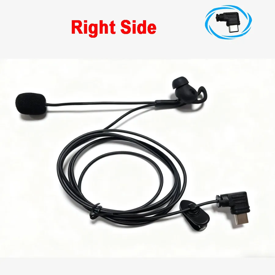 Type-C In-Ear Earpiece Headsets For EJEAS Intercom - Image 4