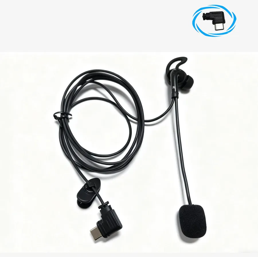 Type-C In-Ear Earpiece Headsets For EJEAS Intercom